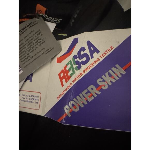 Jag Motorcycle Riding jacket Black/neon Yellow Visibility Armour Touring Coat - Picture 4 of 5